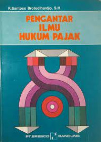 Pengantar ilmu hukum pajak