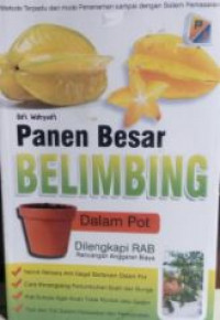 Panen besar belimbing dalam pot