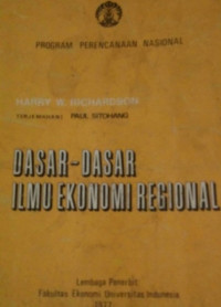 Dasar-dasar ilmu ekonomi regional