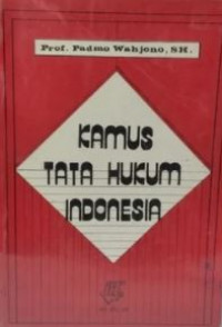 Kamus tata hukum Indonesia