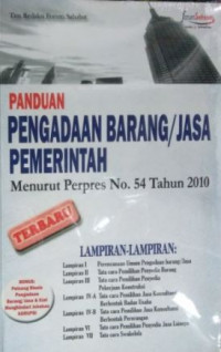 Panduan pengadaan barang/jasa pemerintah