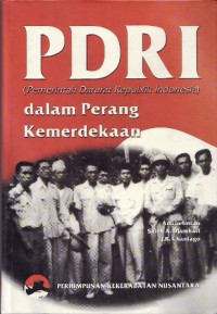 PDRI (Pemerintah Darurat Republik Indonesia) dalam perang kemerdekaan