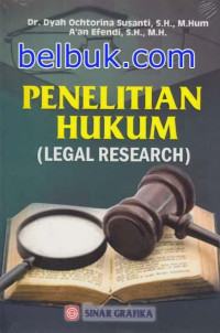 Penelitian hukum (legal research)