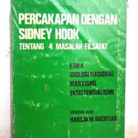 Percakapan dengan sidney hook tentang 4 masalah filsafat