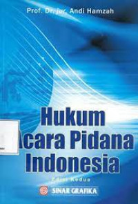 Hukum acara pidana indonesia