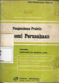 Pengetahuan praktis ekonomi perusahaan