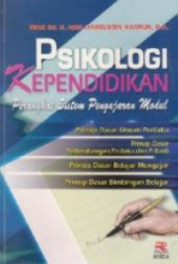 Psikologi kependidikan : perangkat sistem pengajaran modal