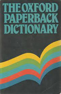 The oxford paperback dictionary