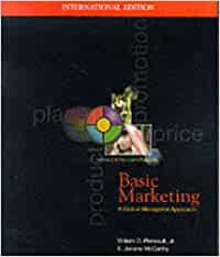 Basic marketing: a global-managerial approach