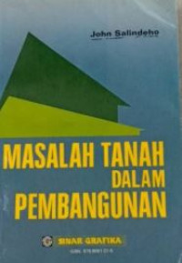 Masalah tanah dalam pembangunan