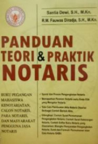 Panduan teori dan praktik notaris