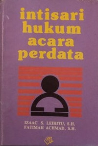 Intisari hukum acara perdata