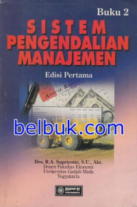 Sistem pengendalian manajemen buku 2