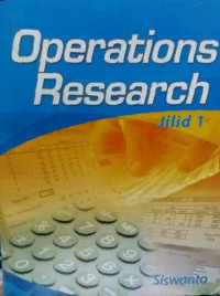 Operations research jilid 1