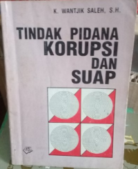 Tindak pidana korupsi dan suap