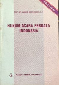 Hukum acara perdata Indonesia