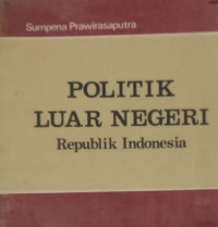 Politik luar negeri Republik Indonesia