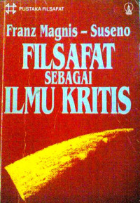 Filsafat sebagai Ilmu Kritis