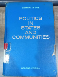 Politics in states and communities (second edition)