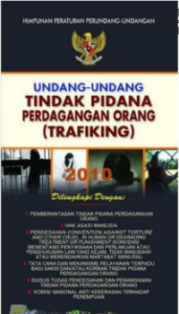 Undang-undang tindak pidana perdagangan orang (trafiking)