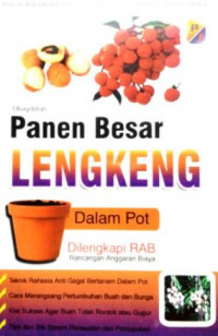 Panen besar lengkeng dalam pot