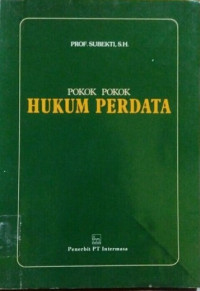 Pokok-pokok hukum perdata