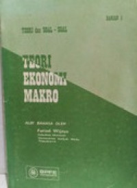 Teori ekonomi makro bagian 1