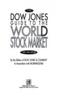 Dow jones guide to the world stock market