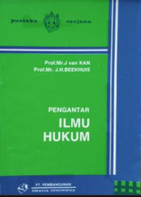 Pengantar ilmu hukum