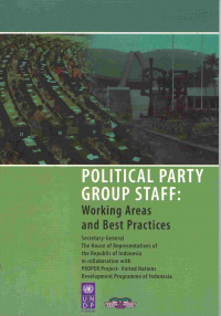 Political party group staff: working areas and best practices