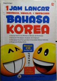 1 jam lancar membaca, menulis & berbicara Bahasa Korea