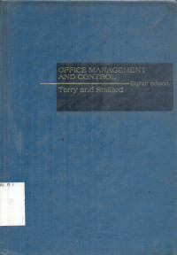 Office management and control : administrative managing of information