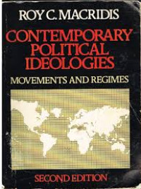 Contemporary political ideologies : movements and regimes