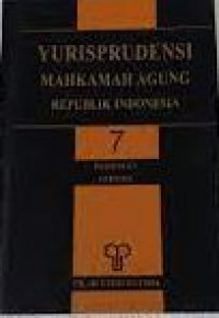 Yurisprudensi Mahkamah Agung Republik Indonesia 7: Pedoman indeks