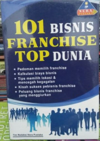 101 bisnis franchise top dunia